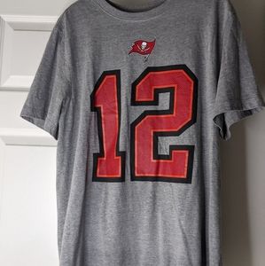 Gray Tampa Bay Buccaneers T-Shirt
